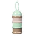 Portable Travel Baby Formula Dispenser 3 Layers Baby Milk Powder Container